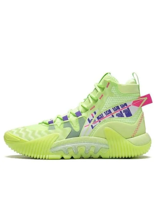 Кроссовки badfive 2 высокие Li-Ning — изображение 1 из 4, зеленый