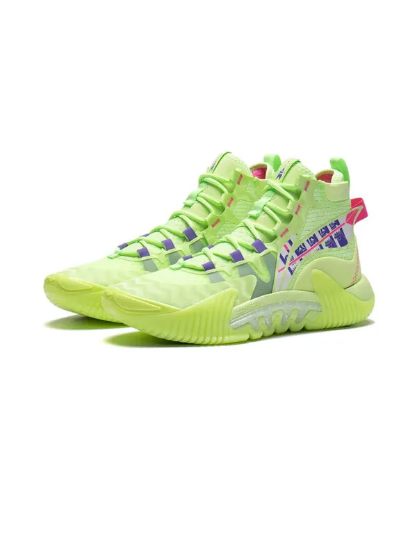Кроссовки badfive 2 высокие Li-Ning — изображение 3 из 4, зеленый