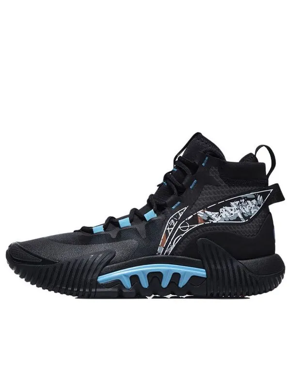 Кроссовки badfive 2 высокие Li-Ning — изображение 1 из 4, черный/синий