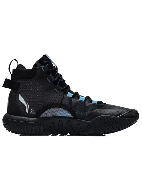 Кроссовки badfive 2 высокие Li-Ning — изображение 3 из 4, черный/синий