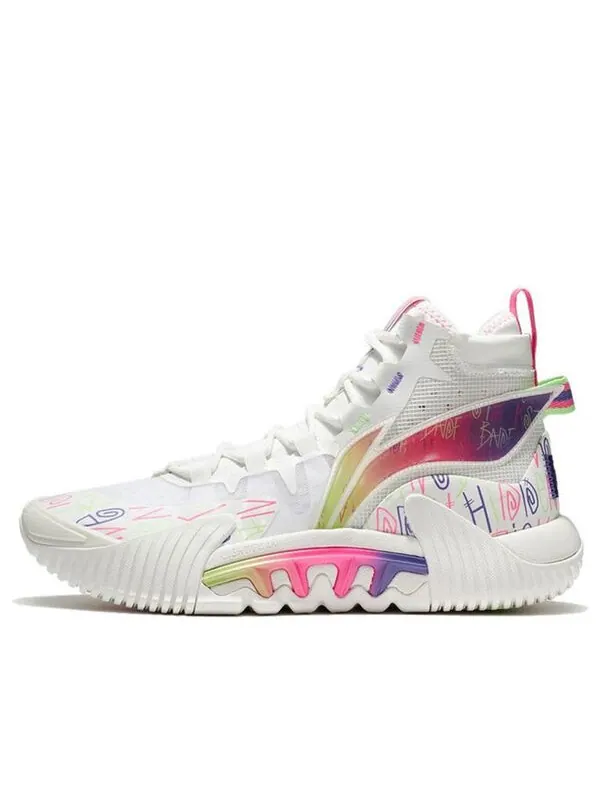 Кроссовки badfive 2 Li-Ning — изображение 1 из 4, кремовый белый