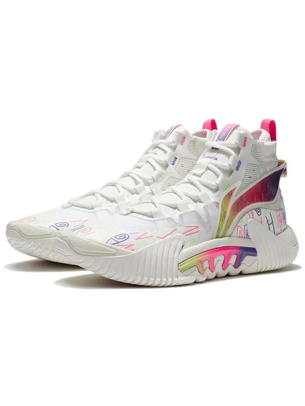 Кроссовки badfive 2 Li-Ning — изображение 3 из 4, кремовый белый