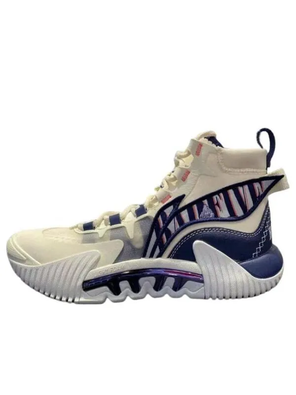 Кроссовки badfive 2 высокие Li-Ning — изображение 1 из 4, белый/синий