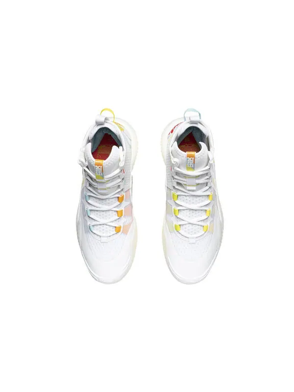Кроссовки badfive 2 высокие Li-Ning — изображение 4 из 4, белый/желтый