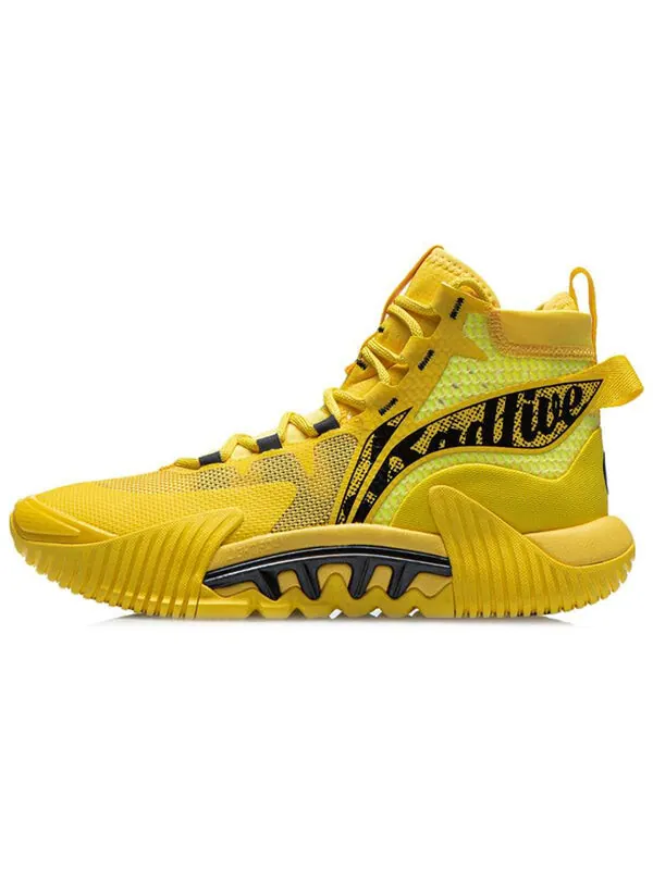 Кроссовки badfive 2 высокие Li-Ning — изображение 2 из 4, желтый/черный