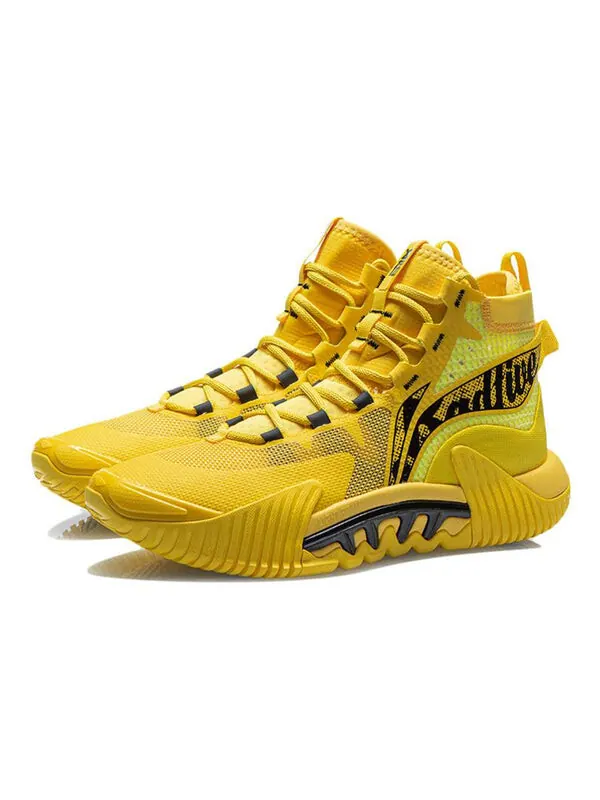 Кроссовки badfive 2 высокие Li-Ning — изображение 4 из 4, желтый/черный