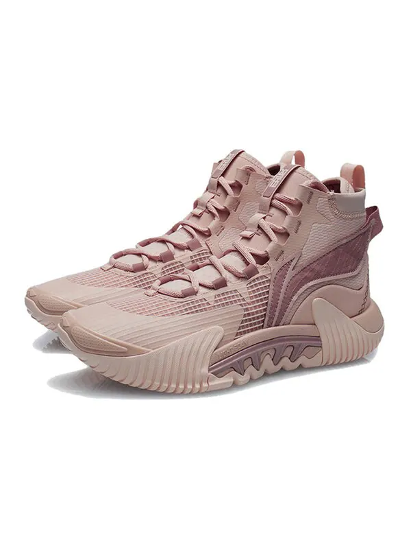 Кроссовки badfive 2 высокие Li-Ning — изображение 3 из 4, красный/розовый