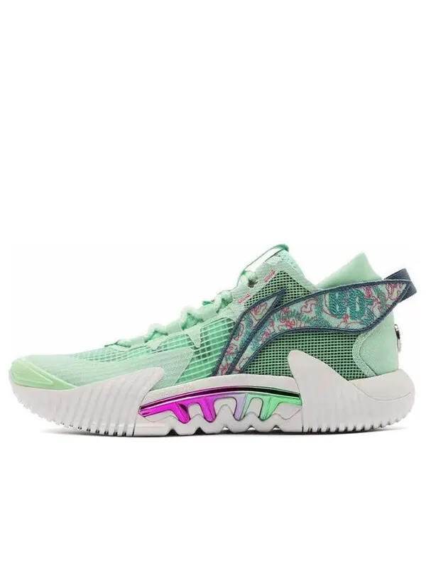 Кроссовки badfive 2 низкие Li-Ning — изображение 1 из 4, зеленый/белый
