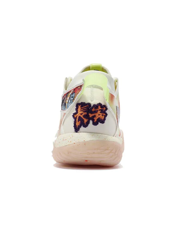Кроссовки badfive 2 низкие Li-Ning — изображение 4 из 4, белый/желтый