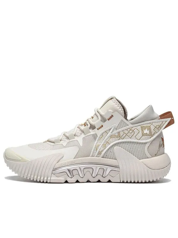 Кроссовки badfive 2 низкие Li-Ning — изображение 1 из 4, белый/бежевый