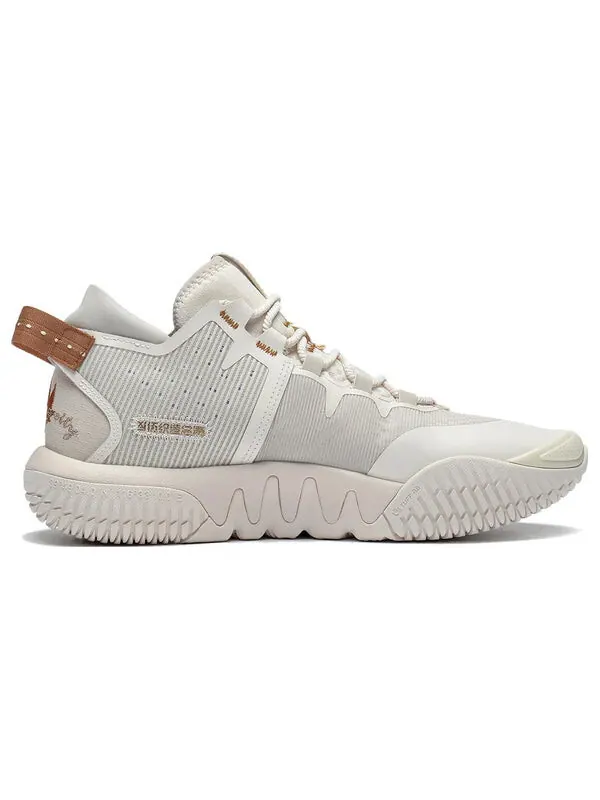 Кроссовки badfive 2 низкие Li-Ning — изображение 3 из 4, белый/бежевый
