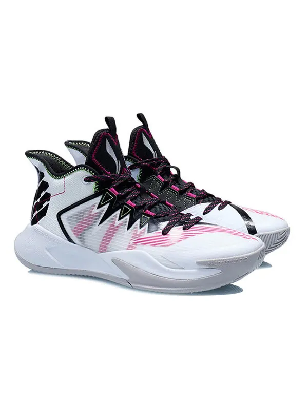 Кроссовки шторм 1 средний Li-Ning — изображение 4 из 4, белый/черный