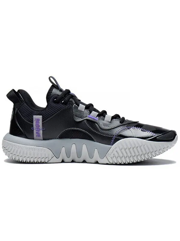 Кроссовки badfive 2.5 низкие Li-Ning — изображение 2 из 4, черный/серый/белый