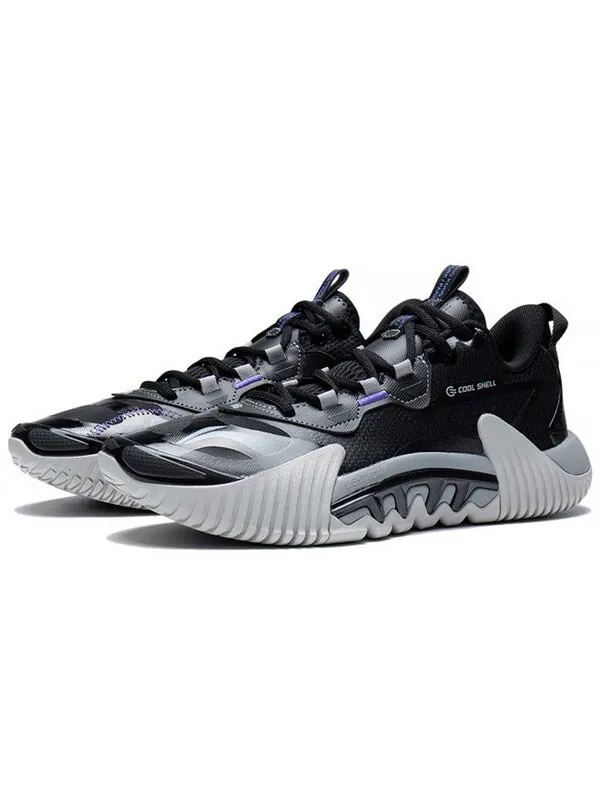 Кроссовки badfive 2.5 низкие Li-Ning — изображение 3 из 4, черный/серый/белый