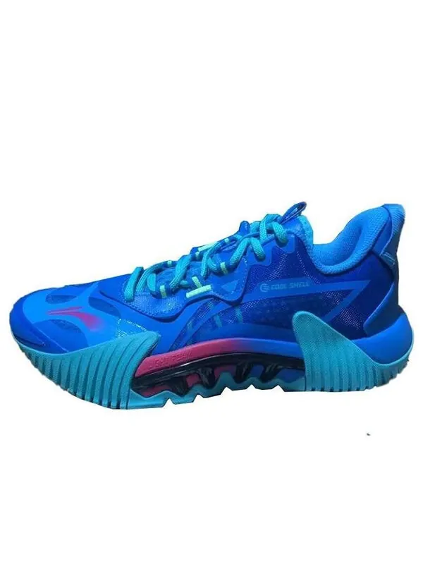 Кроссовки badfive 2.5 низкие Li-Ning — изображение 1 из 4, синий/зеленый