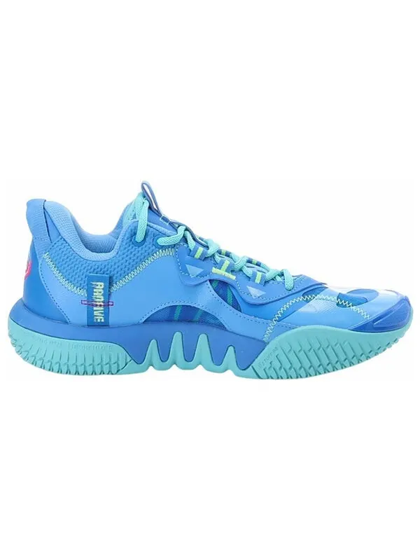 Кроссовки badfive 2.5 низкие Li-Ning — изображение 2 из 4, синий/зеленый