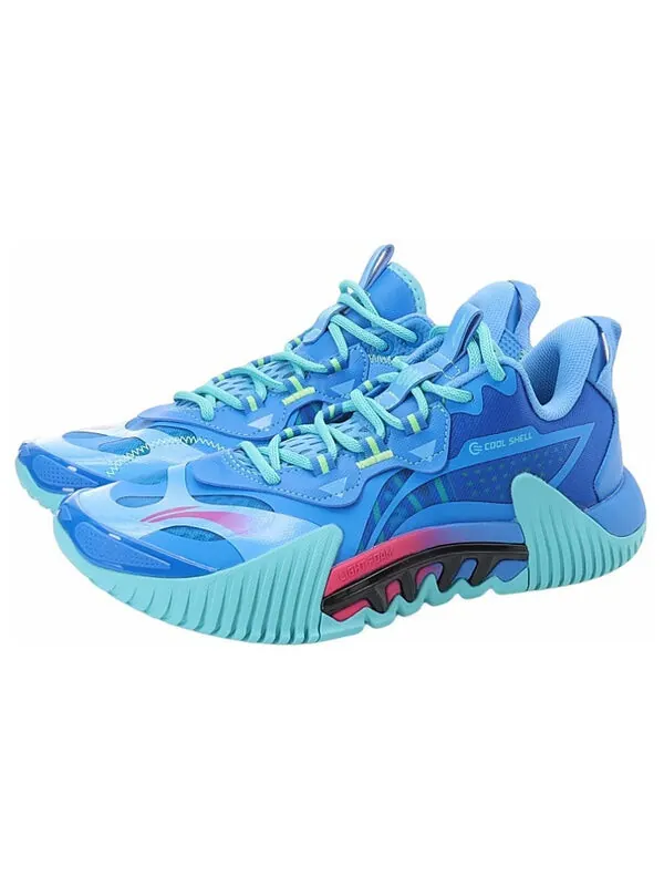 Кроссовки badfive 2.5 низкие Li-Ning — изображение 3 из 4, синий/зеленый