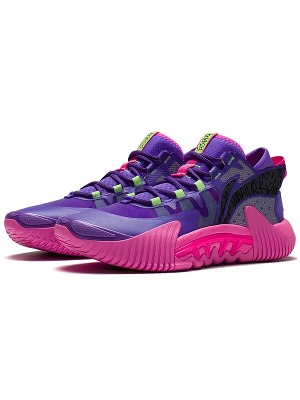 Кроссовки плохие пять 2 низкие Li-Ning — изображение 3 из 4, розовый
