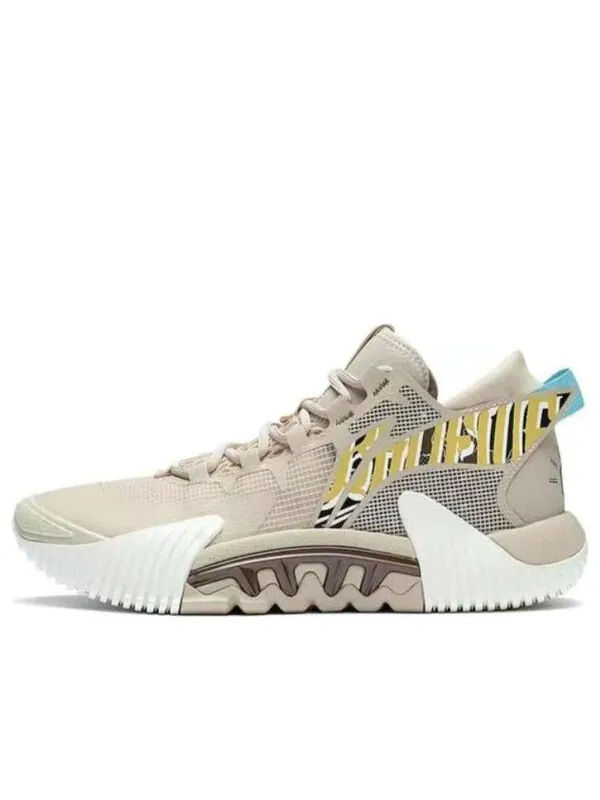 Кроссовки badfive 2 низкие Li-Ning — изображение 1 из 2, белый/коричневый/серый