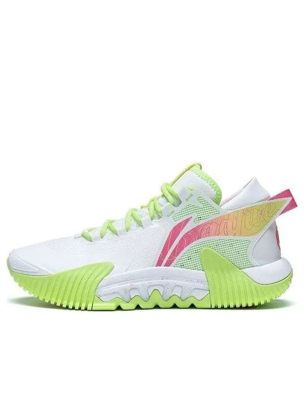 Кроссовки badfive 2 Li-Ning — изображение 1 из 4, белый/неоновый желтый
