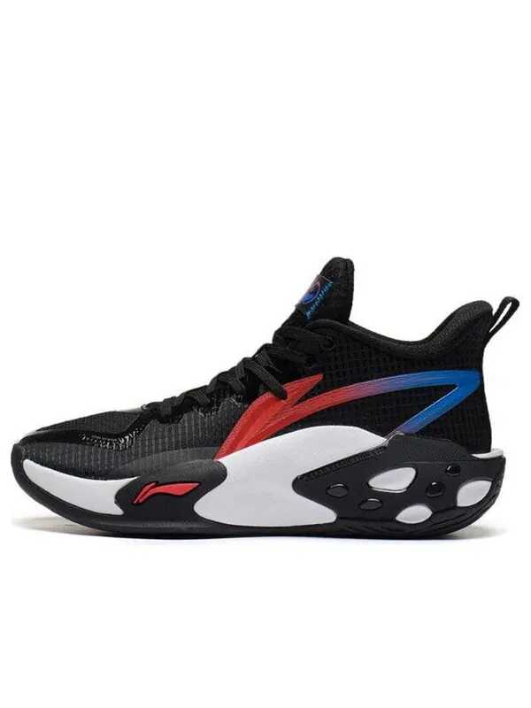 Кроссовки badfive storm 2022 mid Li-Ning — изображение 1 из 4, черный/белый