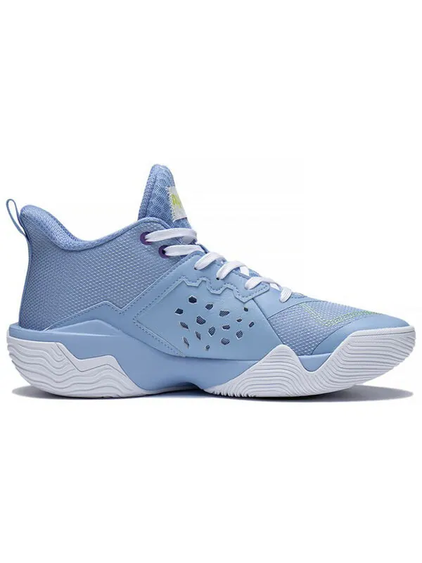 Кроссовки badfive storm 2022 mid Li-Ning — изображение 2 из 4, синий/белый