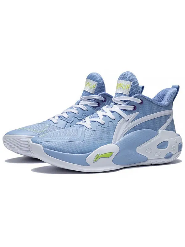 Кроссовки badfive storm 2022 mid Li-Ning — изображение 3 из 4, синий/белый