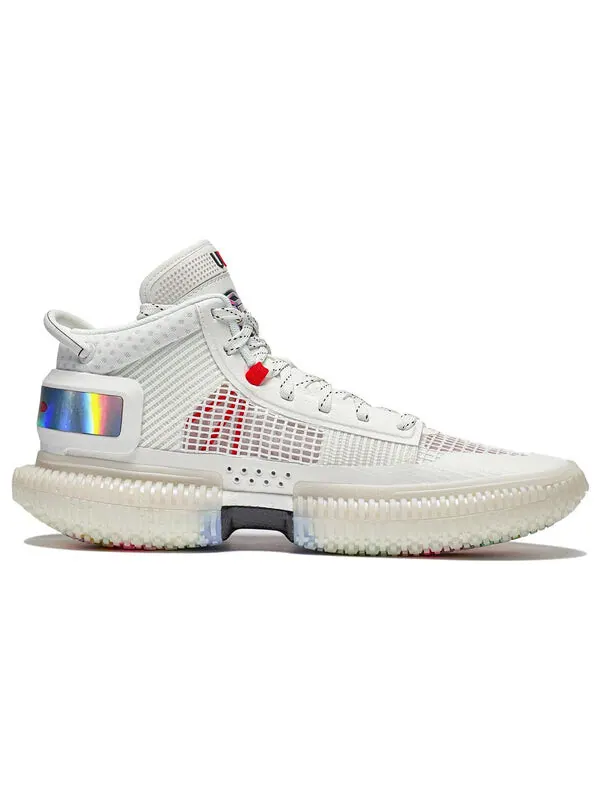 Кроссовки badfive 3 ultra mid Li-Ning — изображение 2 из 3, белый/мульти