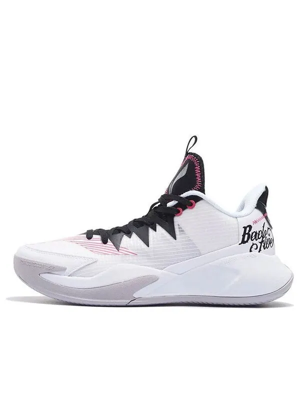 Кроссовки badfive storm low Li-Ning — изображение 1 из 4, белый/черный/розовый