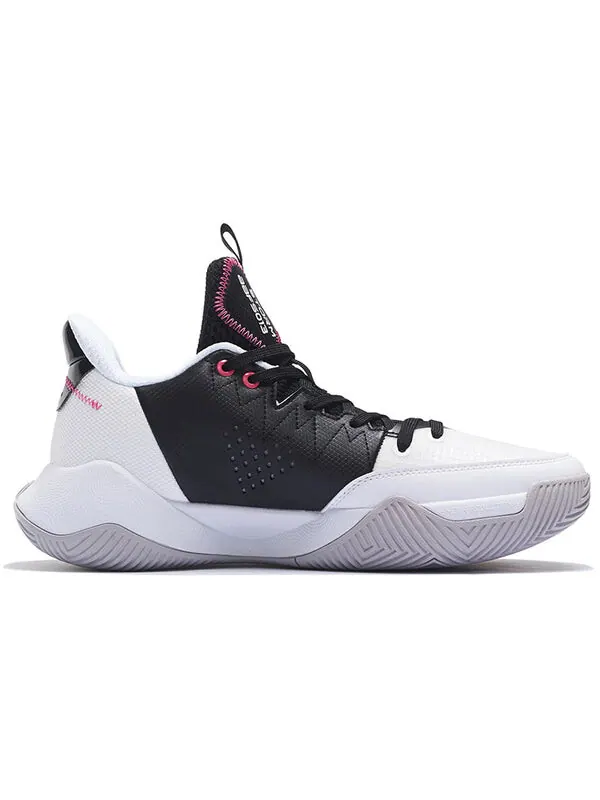 Кроссовки badfive storm low Li-Ning — изображение 2 из 4, белый/черный/розовый