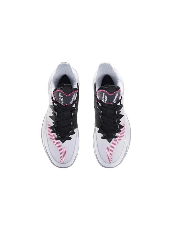 Кроссовки badfive storm low Li-Ning — изображение 4 из 4, белый/черный/розовый