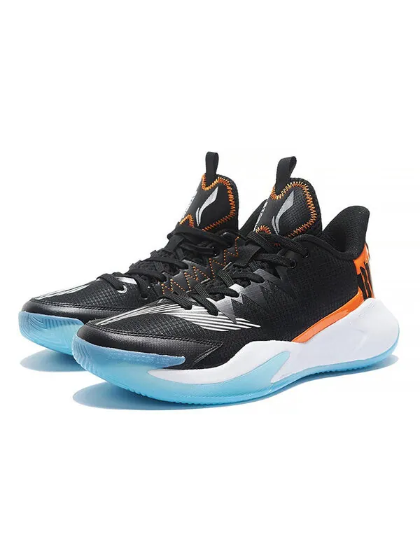 Кроссовки badfive storm 1 низкие Li-Ning — изображение 4 из 4, черный/оранжевый/синий