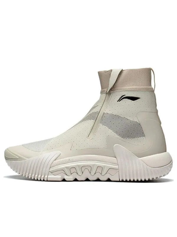 Кроссовки badfive 2 wntr высокие Li-Ning — изображение 1 из 4, белый/бежевый