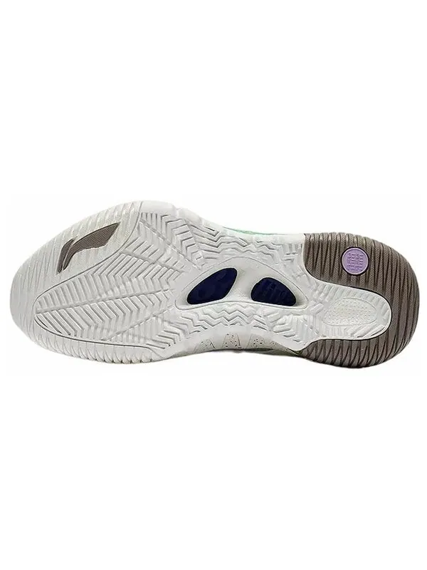 Кроссовки badfive 2.5 низкие Li-Ning — изображение 4 из 4, белый/коричневый/зеленый