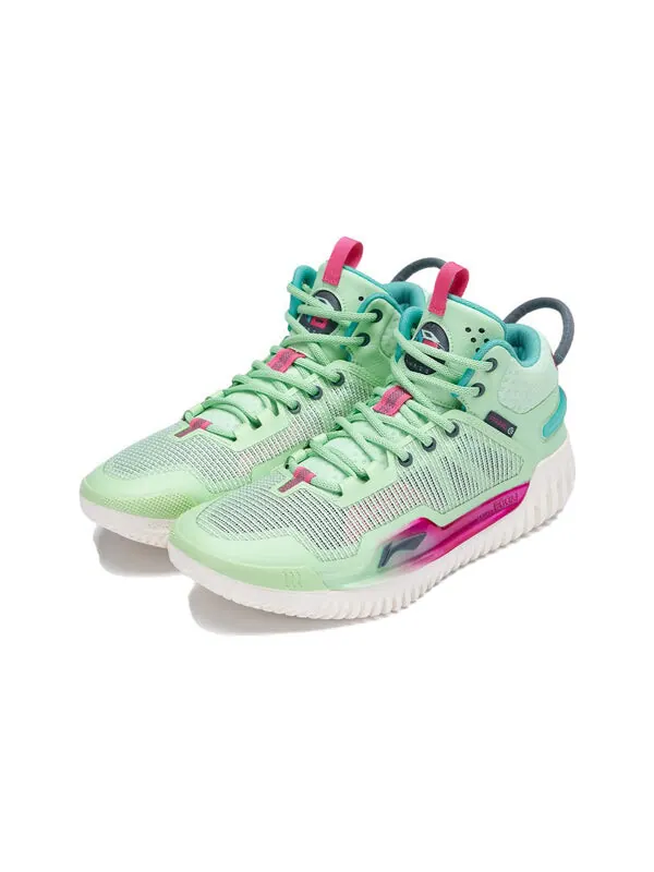 Кроссовки badfive 3 низкие Li-Ning — изображение 2 из 3, зеленый/фиолетовый