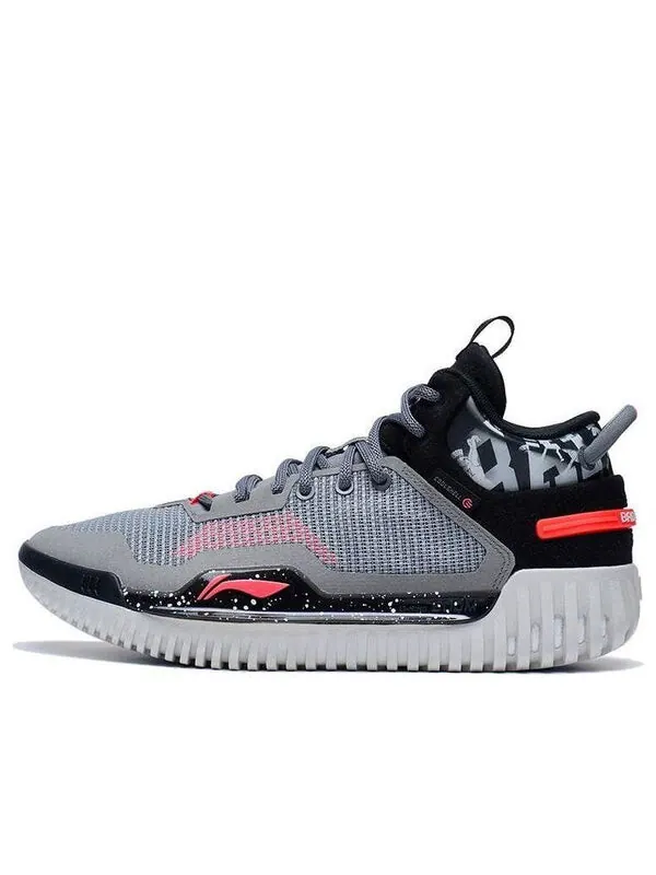 Кроссовки badfive 3 низкие Li-Ning — изображение 1 из 4, серый/черный