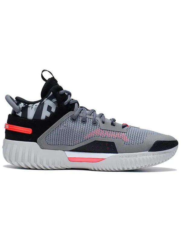 Кроссовки badfive 3 низкие Li-Ning — изображение 2 из 4, серый/черный