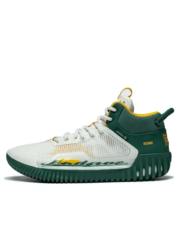 Кроссовки badfive 3 низкие Li-Ning — изображение 1 из 4, белый/зеленый/желтый