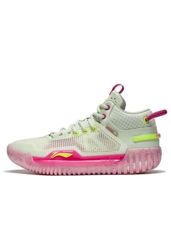 Кроссовки badfive 3 Li-Ning — изображение 1 из 4, белый/розовый/желтый