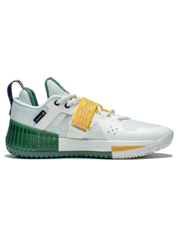 Кроссовки badfive furious 1 Li-Ning — изображение 2 из 4, белый/желтый/зеленый