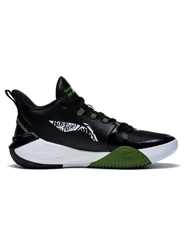 Кроссовки badfive storm середина 2023 Li-Ning — изображение 2 из 4, черный/белый