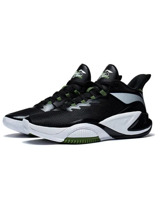 Кроссовки badfive storm середина 2023 Li-Ning — изображение 3 из 4, черный/белый