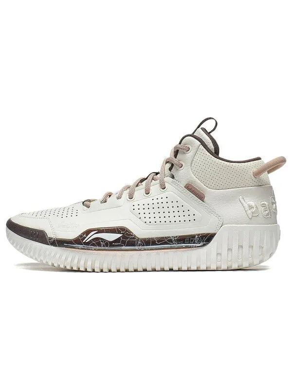 Кроссовки badfive 3 Li-Ning — изображение 2 из 4, белый/бежевый