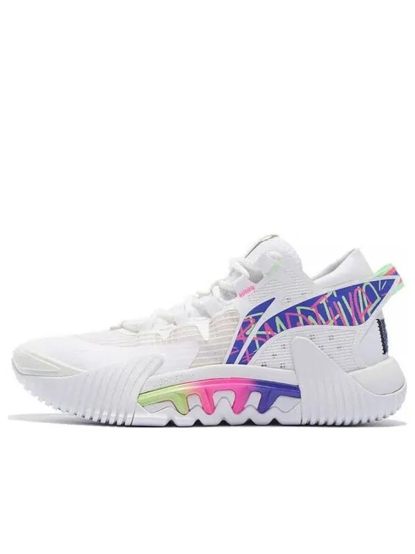 Кроссовки badfive 2 низкие Li-Ning — изображение 1 из 4, белый/синий/розовый