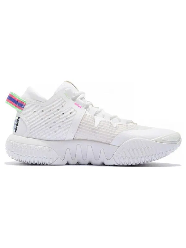 Кроссовки badfive 2 низкие Li-Ning — изображение 2 из 4, белый/синий/розовый