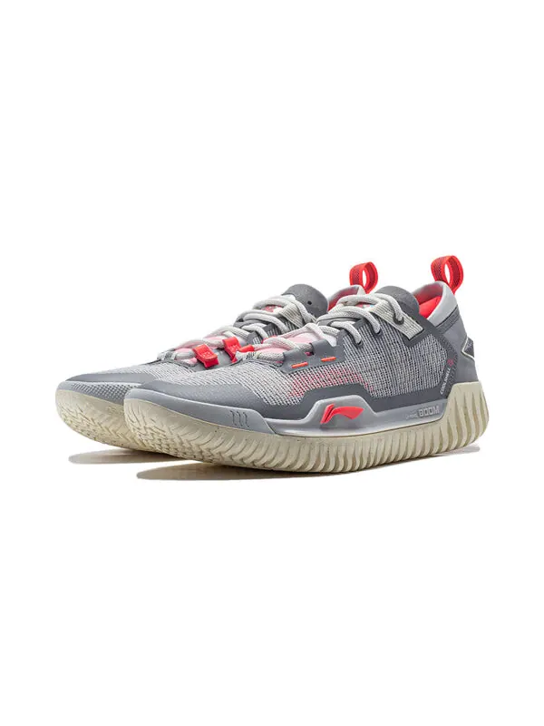 Кроссовки badfive 3 низкие Li-Ning — изображение 4 из 4, серый/оранжевый/бежевый