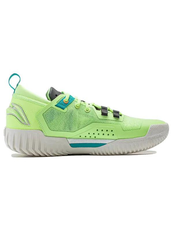 Кроссовки badfive 3 низкие Li-Ning — изображение 2 из 4, неоновый зеленый/белый