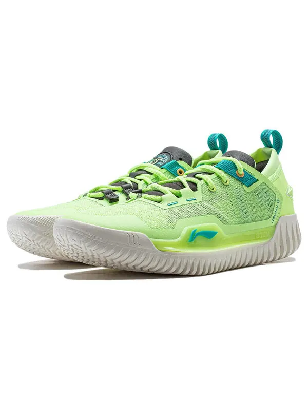 Кроссовки badfive 3 низкие Li-Ning — изображение 3 из 4, неоновый зеленый/белый