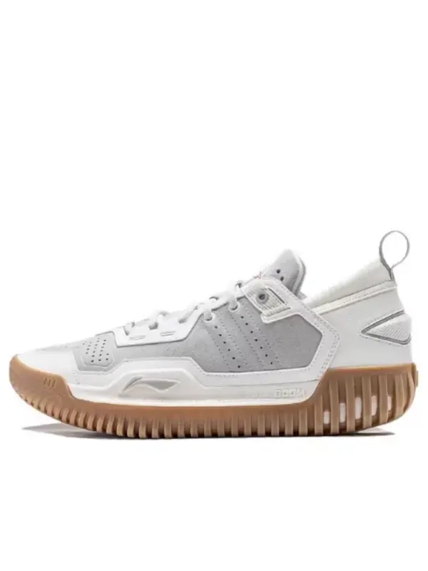 Кроссовки badfive 3 низкие Li-Ning — изображение 1 из 2, белый/серый