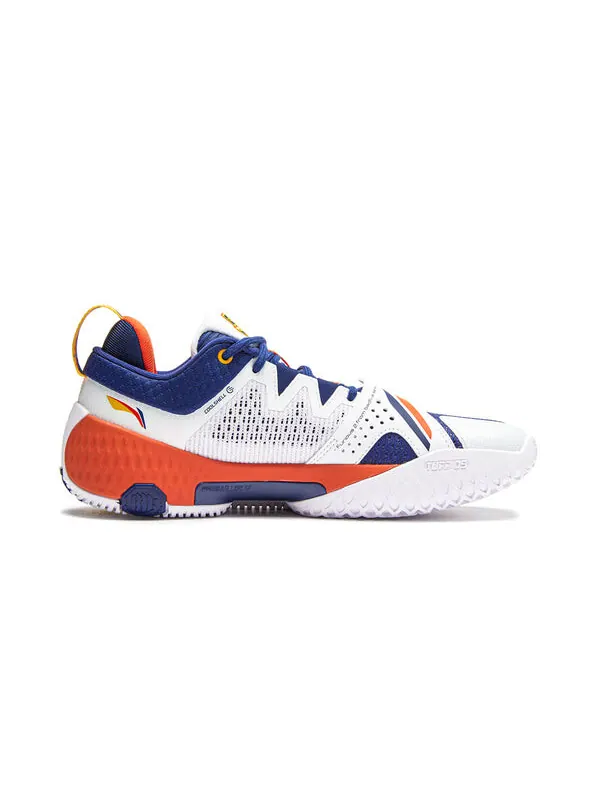 Кроссовки badfive furious 2 Li-Ning — изображение 2 из 4, белый/синий/оранжевый